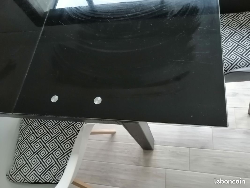 Table en verre salle à manger (image 2)