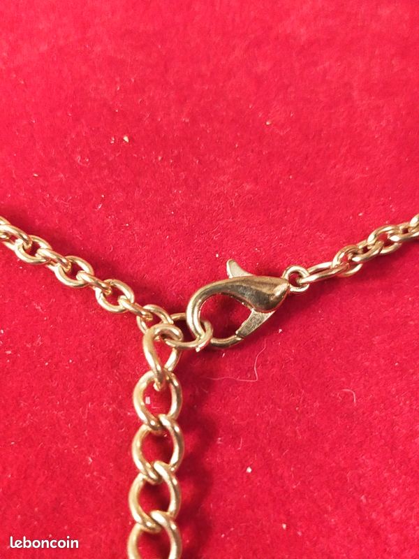 Collier vintage doré (image 4)