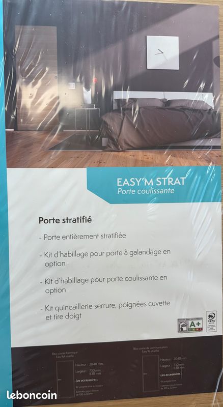 PORTES à GALANDAGE sans le systeme (image 5)
