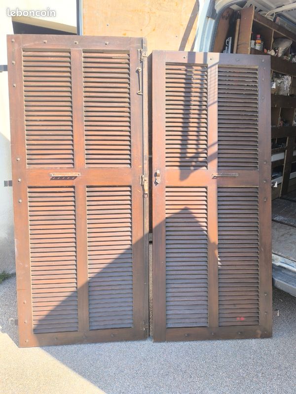Volet persiennes comme Neuf H 198,5 cm x L ~ 167 cm (image 3)