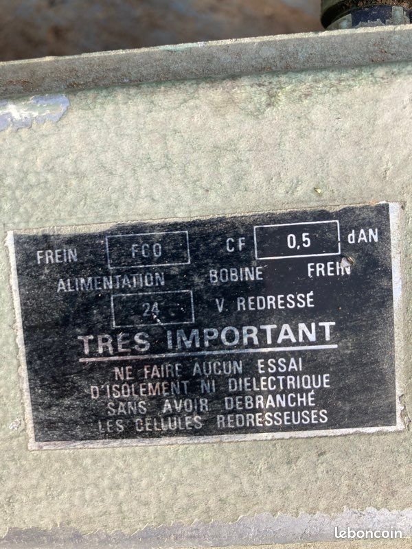 Moteur asynchrone Leroy-Somer (image 5)