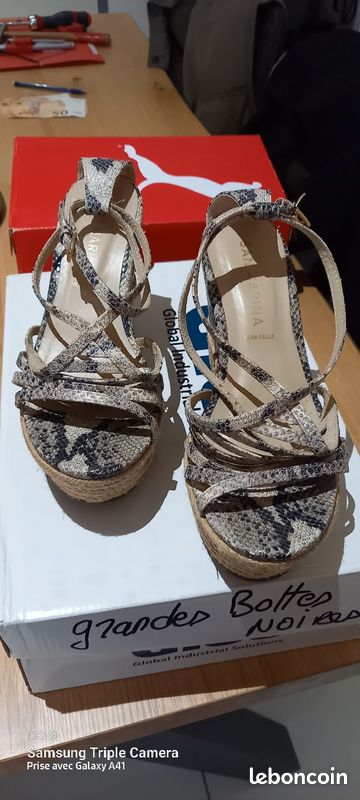 Chaussures femmes Compensés léopard 🐆 (image 2)