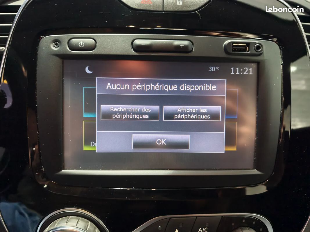 RENAULT Captur 0.9 90ch Intens - 2018 - 93 250 km - Suivi complet Concession - Climatision - Caméra de recule (image 28)