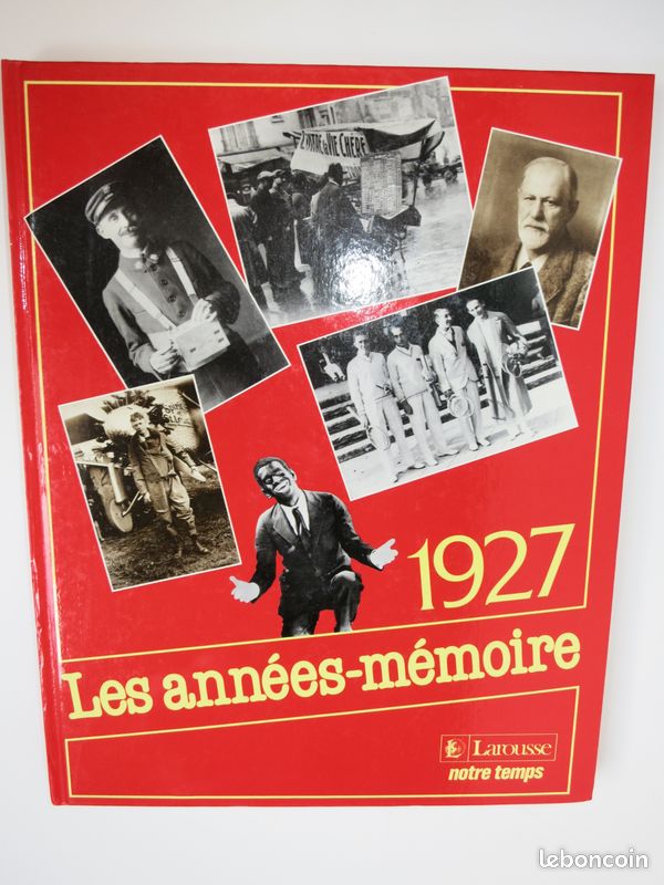 Livre « Les années mémoire 1927 » (image 1)