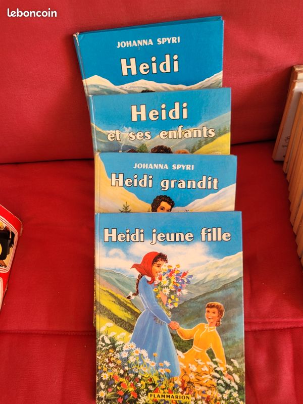 LIVRES "Heidi" - Flammarion - année 1960- (image 1)