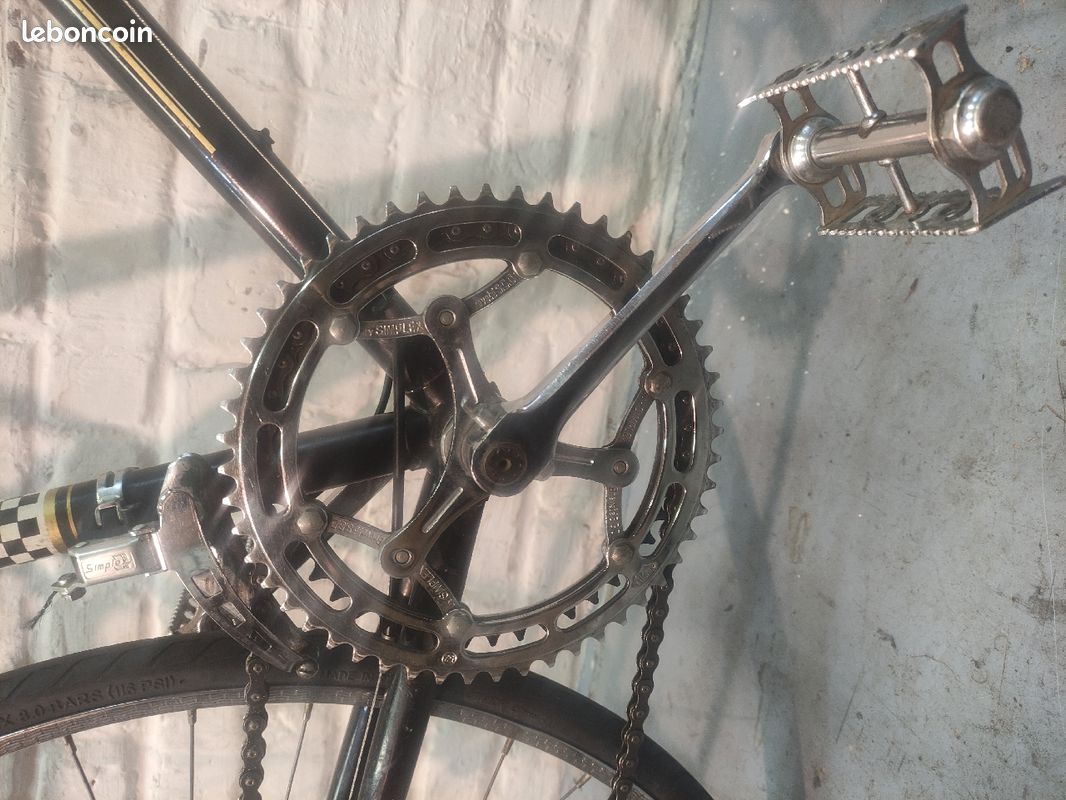 Vélo de course Peugeot inox restauré (image 3)