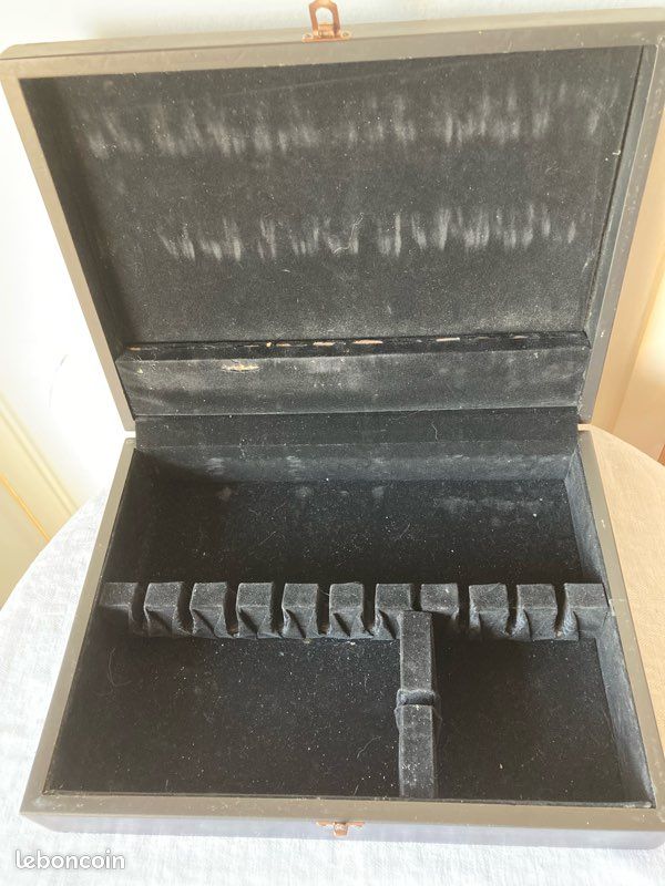 Coffret bois vide pour ménagère (image 2)