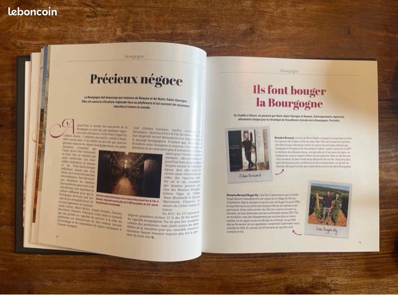 Livre «  Le Vin, son histoire, ses terroirs » (image 3)