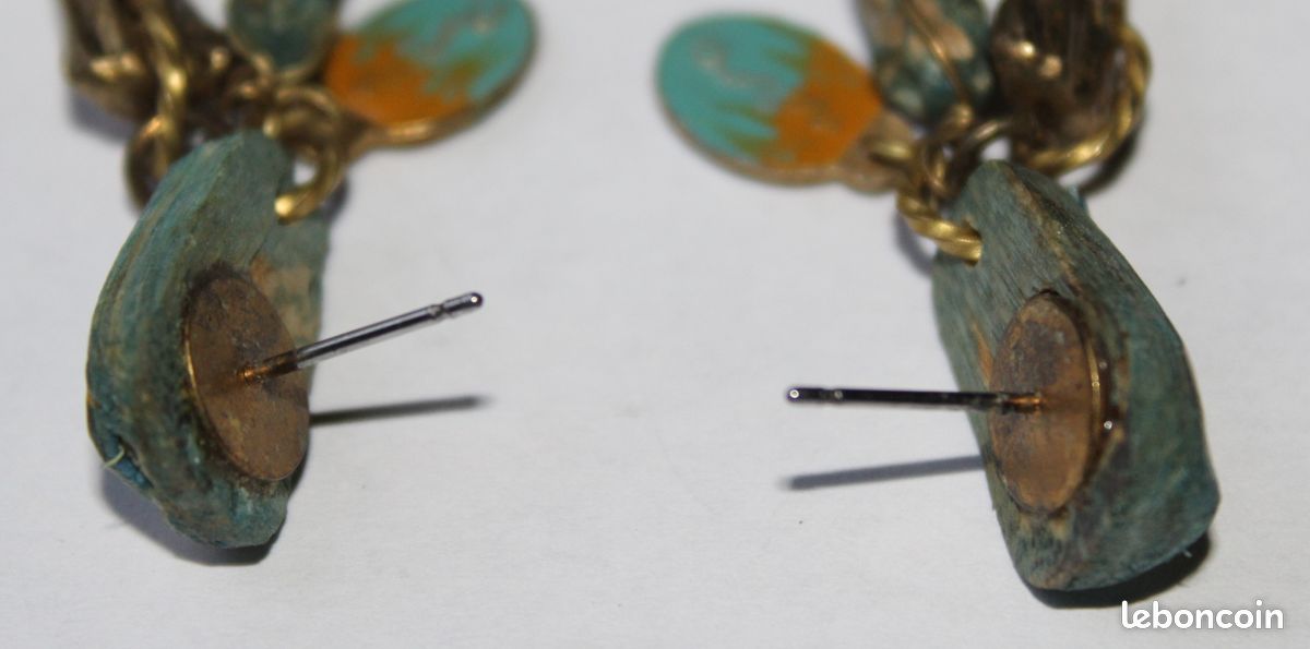 Boucles d'oreilles fantaisie neuves (image 5)