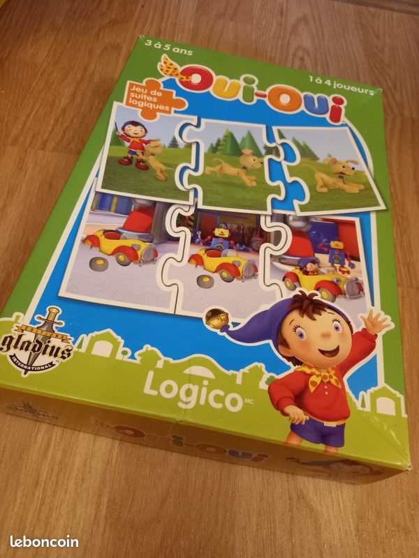 Puzzle oui oui bon état. Jeu complet à 4e (image 1)