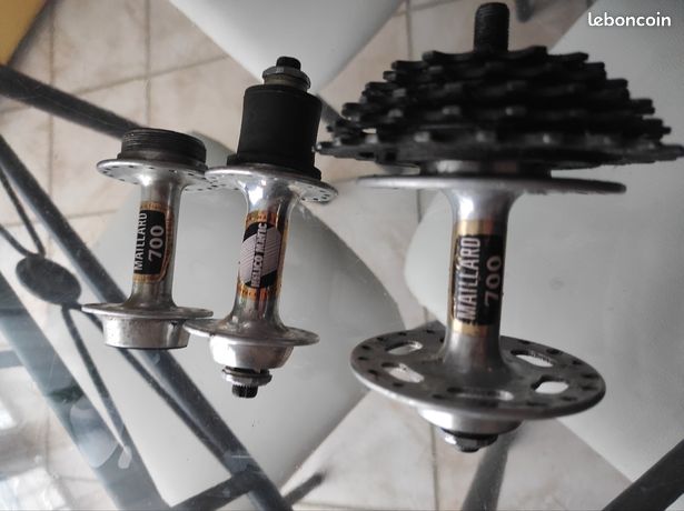 Lot de 3 moyeux vélo Maillard - Équipements vélos