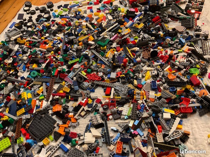 📦 GROS LOT LEGO VRAC + SETS (City, Hidden Side, etc.) – ~2000 pièces + notices (image 3)