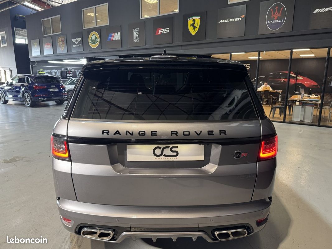 Land Rover Range Rover Sport (2) V8 5.0 575ch SVR Toit Ouvrant CARBONE Phase 2 (image 7)