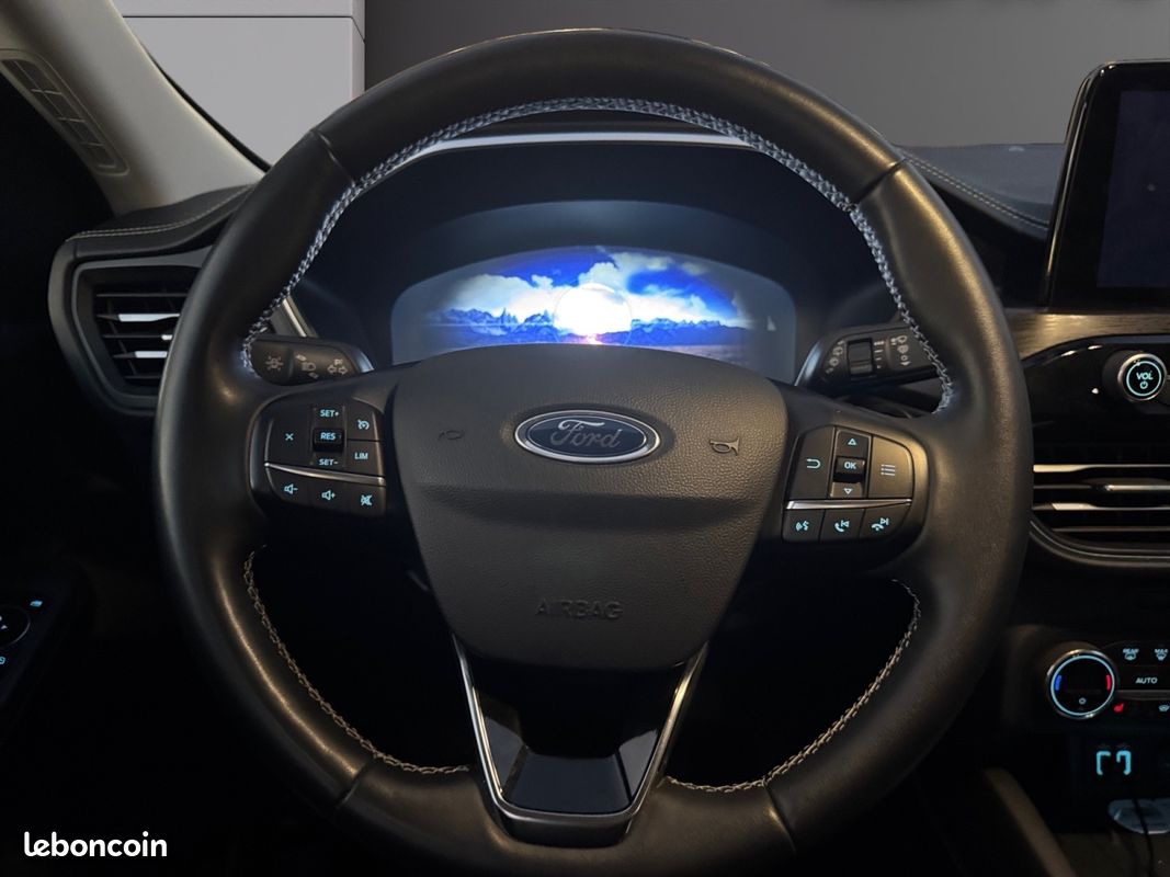 FORD KUGA 2.5 DURATEC 190 FLEXIFUEL FHEV VIGNALE POWERSHIFT Caméra de Recul I-Cockpit Garantie 12 mois (image 12)
