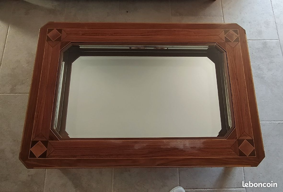 Table basse en marqueterie (image 3)