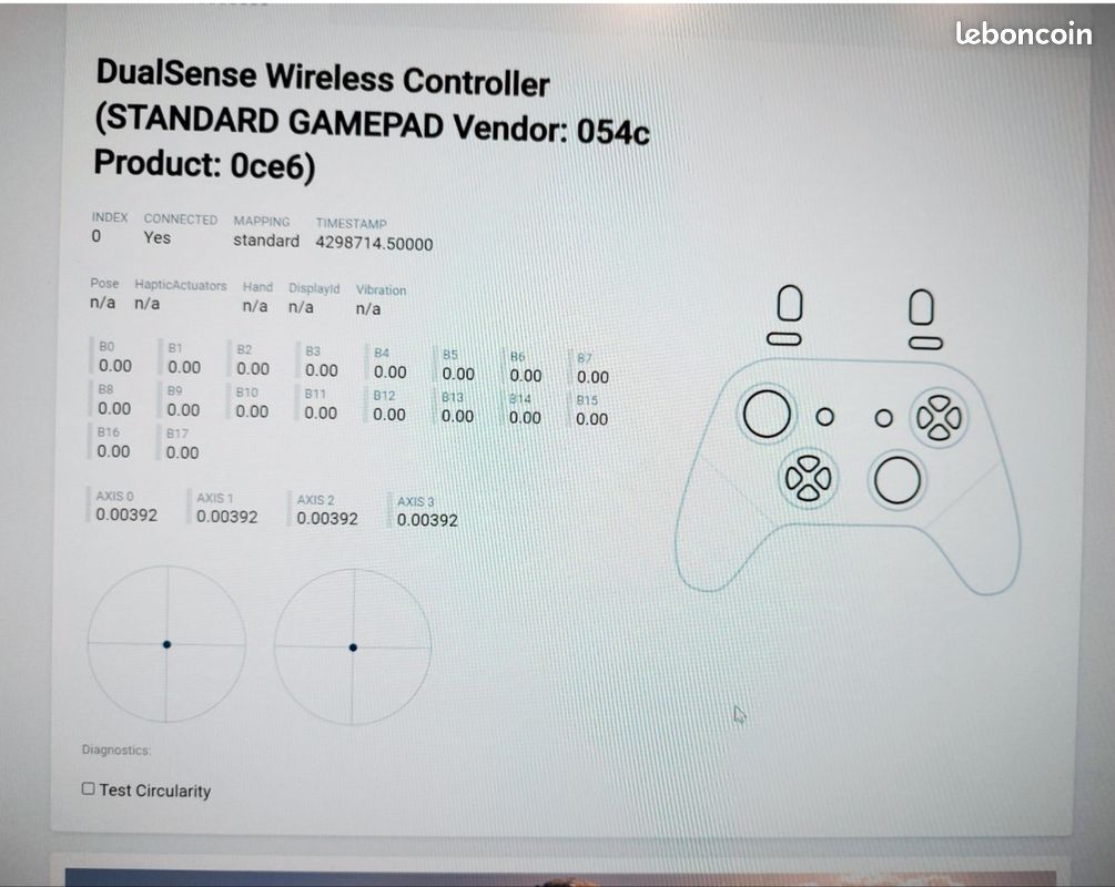Votre dernière Dualsense - manette PS5 joysticks effet Hall (image 8)