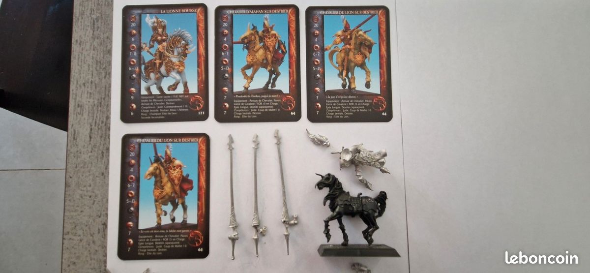 OOP RACKHAM/CONFRONTATION-LIONS OF ALAHAN-BALISTES