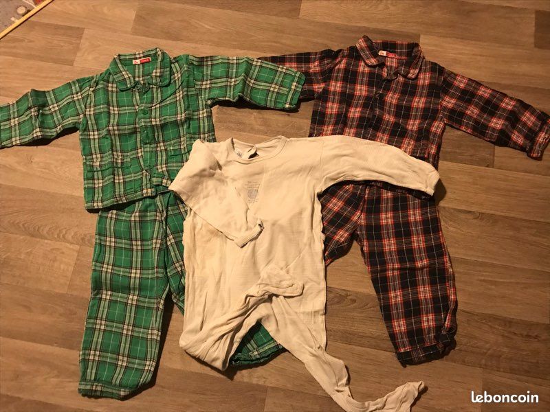 Lot de pyjamas taille 23 mois - 2 ans (image 1)