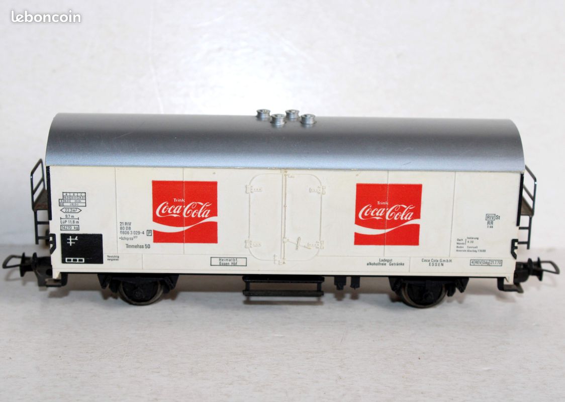 Fleischmann 5344K - Lot 3 Wagons Frigorifiques DB RHEIN MAIN - HO - Neuf Boîte