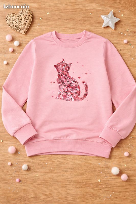 Pulls, gilets, sweats Fille Rose - Obaïbi & Okaïdi Belgique