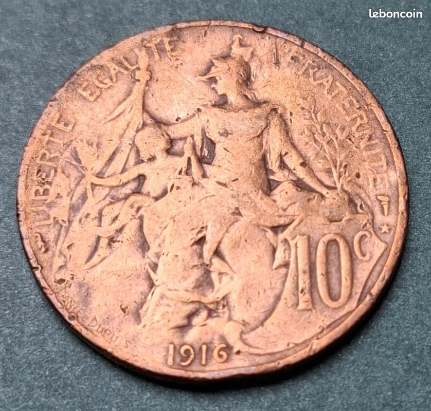 SeTing – Pièce De Monnaie Historique Française 1730 – Laiton Plaqué Argent 925, Fabriquée à La Main – Cadeau Porte-bonheur