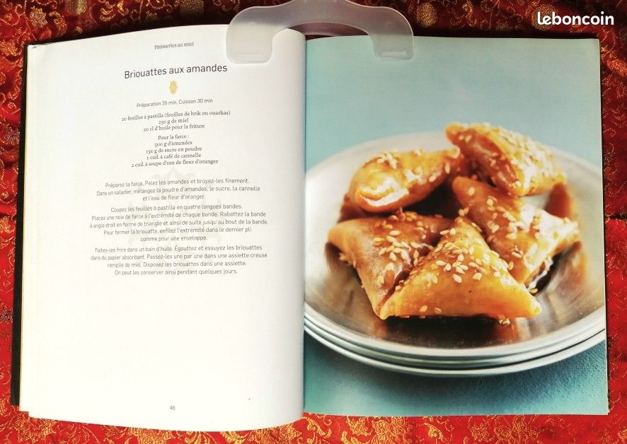 Lot 4 livres de cuisine: Cuisine et douceurs marocaines, Cuisine du Maghreb et Tajines (image 4)