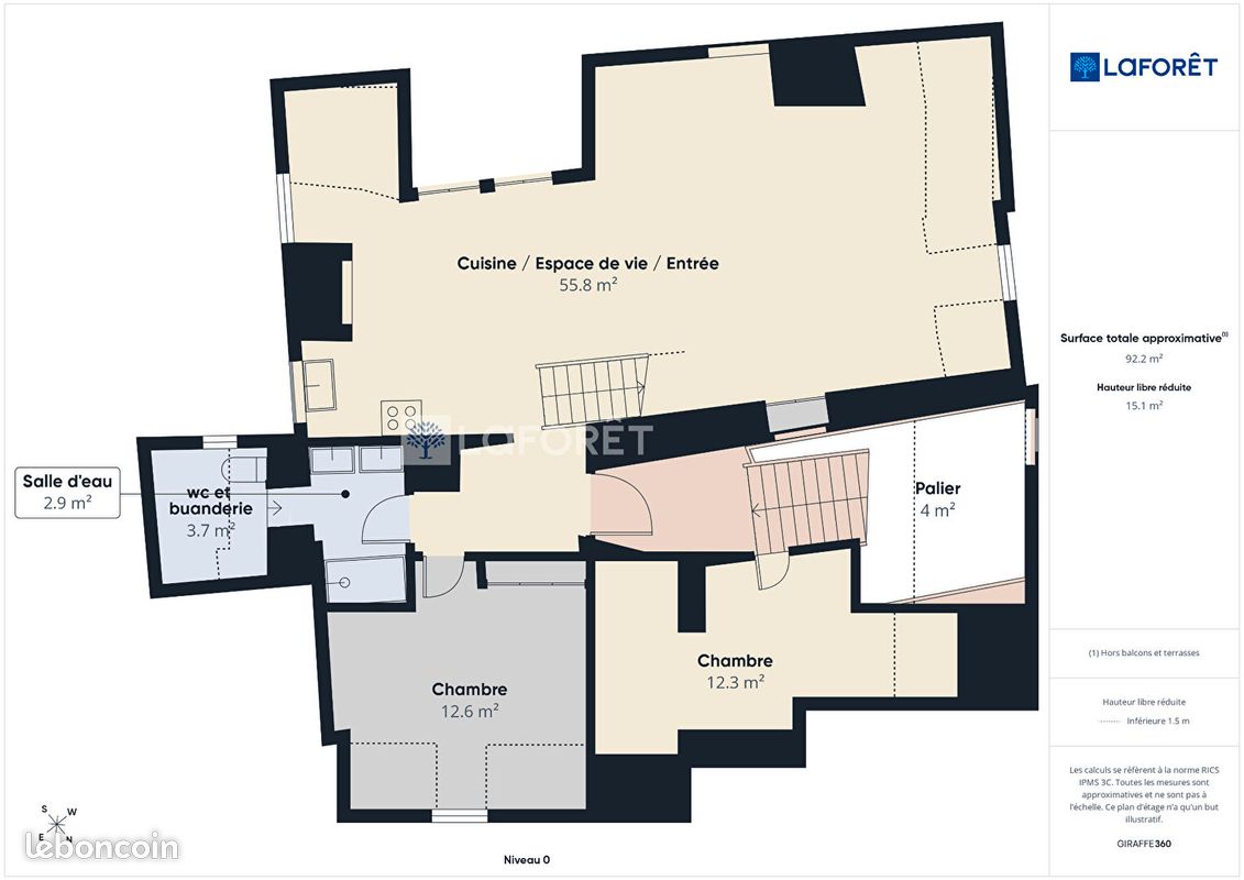Duplex 5 pièces 80 m² (image 14)