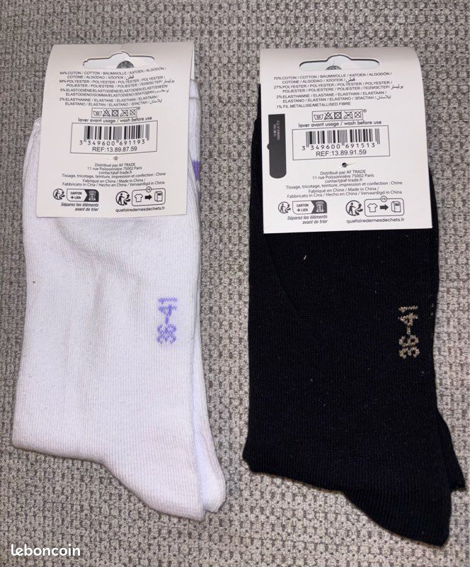 Chaussettes P’tits mots d’amour (image 2)
