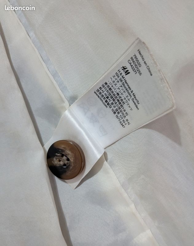 Manteau Caban H&M Taille 36 - Neuf Avec étiquettes - Style Classique