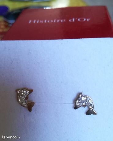 Boucles D Oreilles Enfant Histoire D Or D Occasion Annonces Montres Et Bijoux Leboncoin