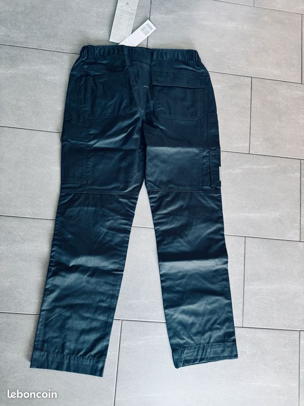Pantalon De Travail Würth MODYF Star CP250 - Noir - 6 Poches - Coupe Ergonomique - Coton/Polyester