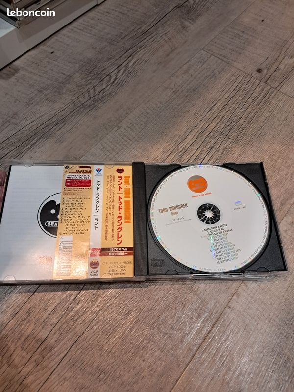 Cd japonais Todd Rundgren Runt (image 3)