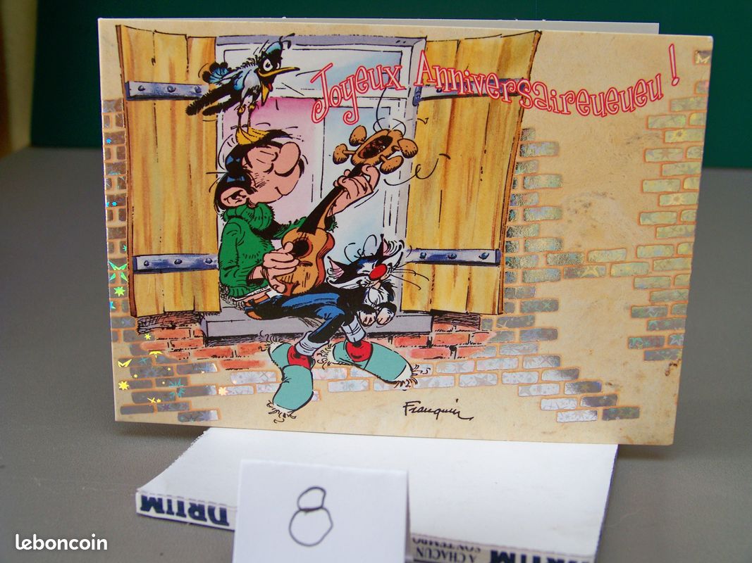 Cartes postales doubles Gaston Lagaffe 2003_2 (image 7)