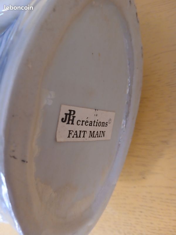 Vase dauphins fait main (image 6)