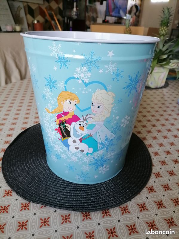 Poubelle reine des neiges (image 1)