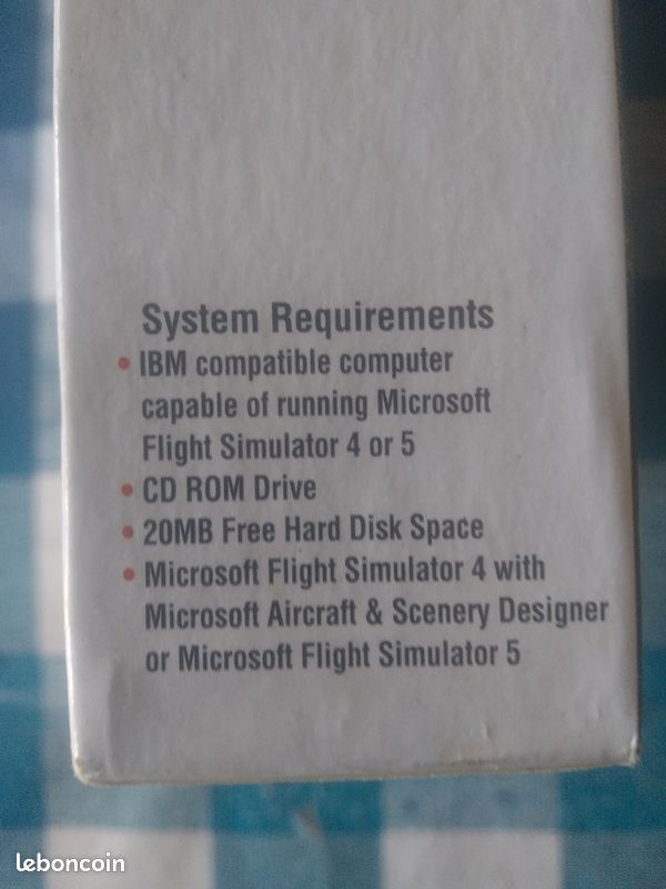 Microsoft Flight Simulator – PC – Version Française – Bon état
