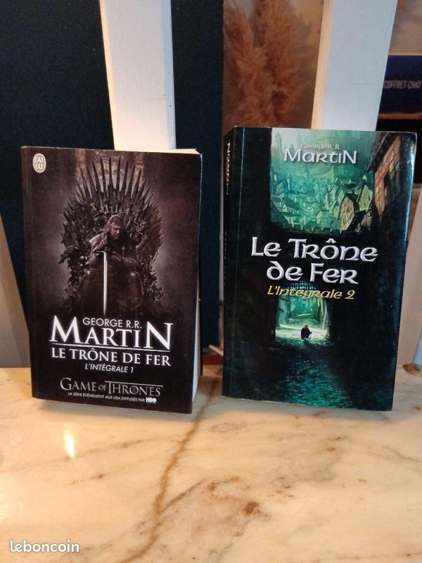 2 tomes TRÔNE DE FER (image 2)
