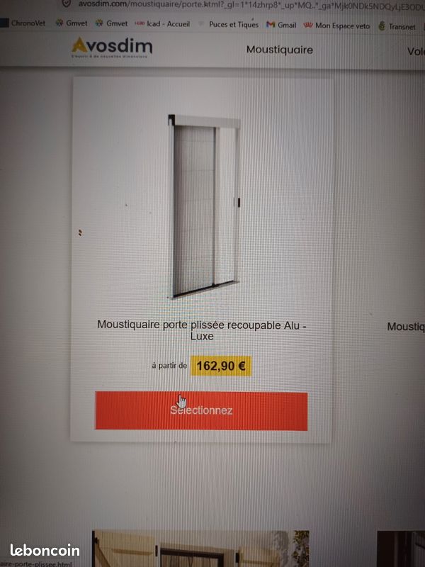 Moustiquaire neuve p porte (image 1)