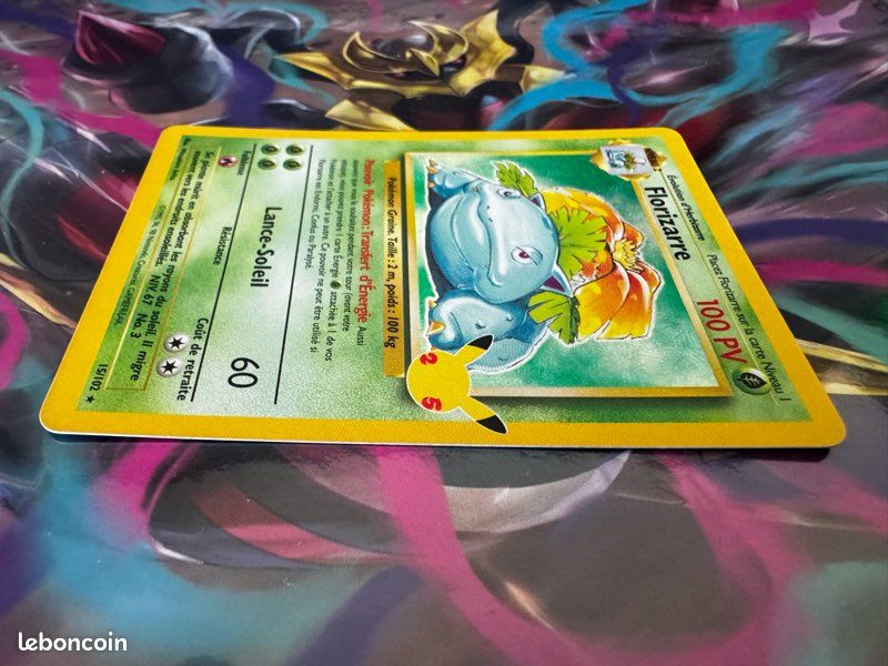 CARTE POKEMON FLORIZARRE 15/102 Holo 25 Ans EV7.5 Celebrations FR Neuf