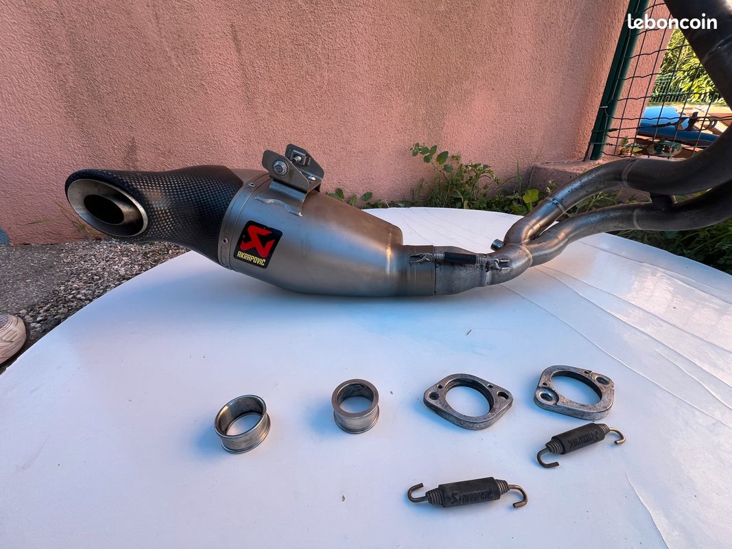 Ligne échappement akrapovic - ninja 650 (image 1)
