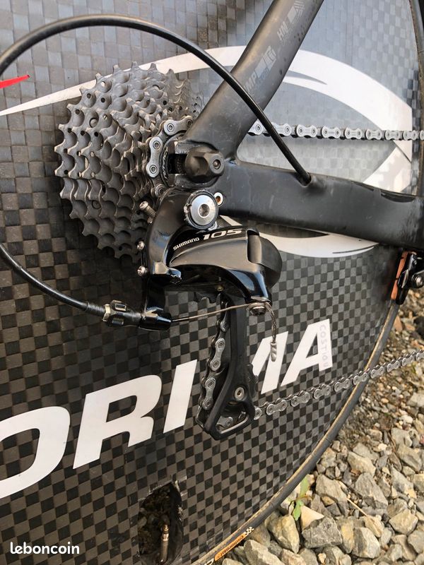 Vélo carbonne de contre la montre à patin Scott (image 4)