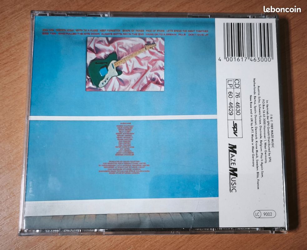 Chappo de Roger Chapman (CD), comme neuf (image 3)