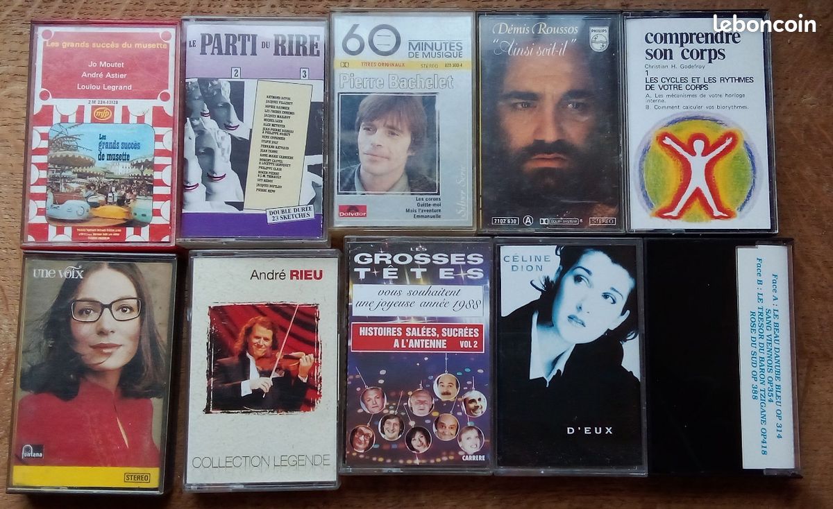 13 cassettes audio (image 1)