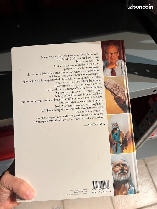 Livre "Alain Decaux raconte la bible aux enfants" (image 2)