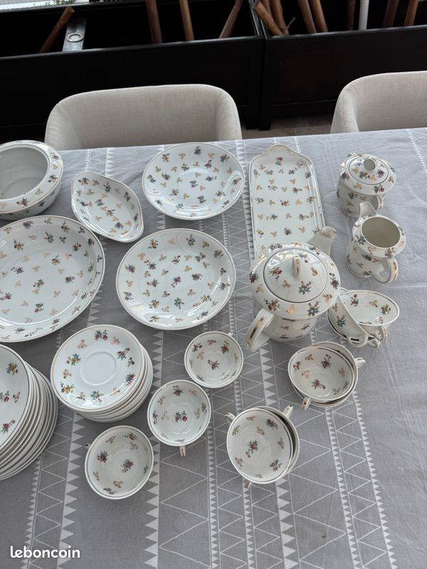 Service en porcelaine ancien Raynaud (image 4)