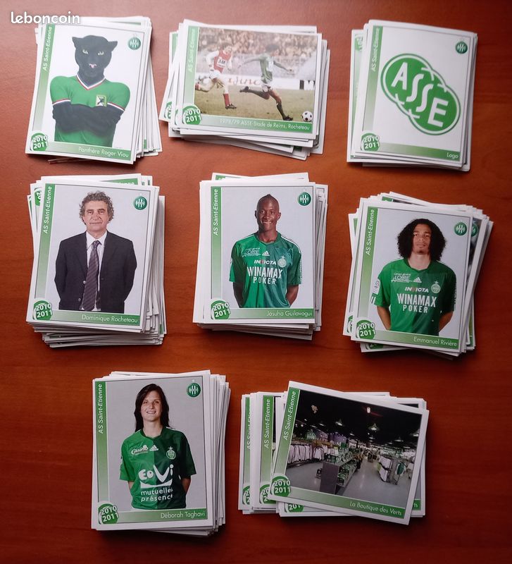 Image Sticker Vignette n°238 Thierry GROS Saint-Etienne FOOT 92 PANINI