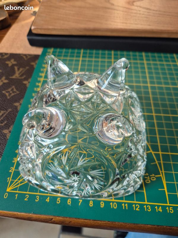 Bonbonnière vide poche en cristal (image 4)