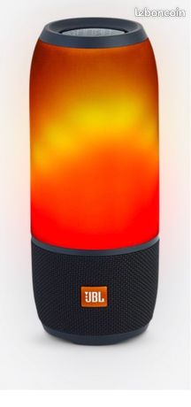 Enceinte Bluetooth Lumineuse Portable DOSS - Noir - Effets Lumière