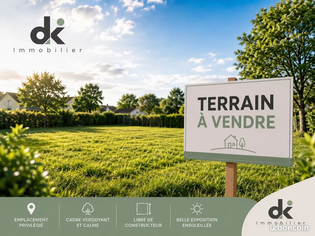 Terrain 817 m² · à Jallaucourt · 817 m² · 63 000 €