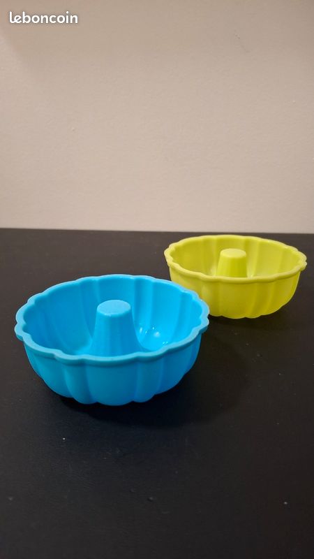 Moule à crème glacée - Noname - 1* Moule en silicone - 4 trous - Blanc - Résistant de -40 à 230